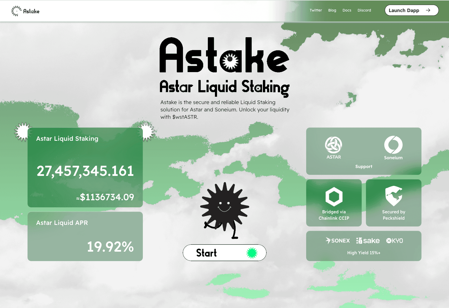Astake · Astar 链流动性质押